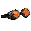 Steampunk CyberSteam Gold/Orange Goggles